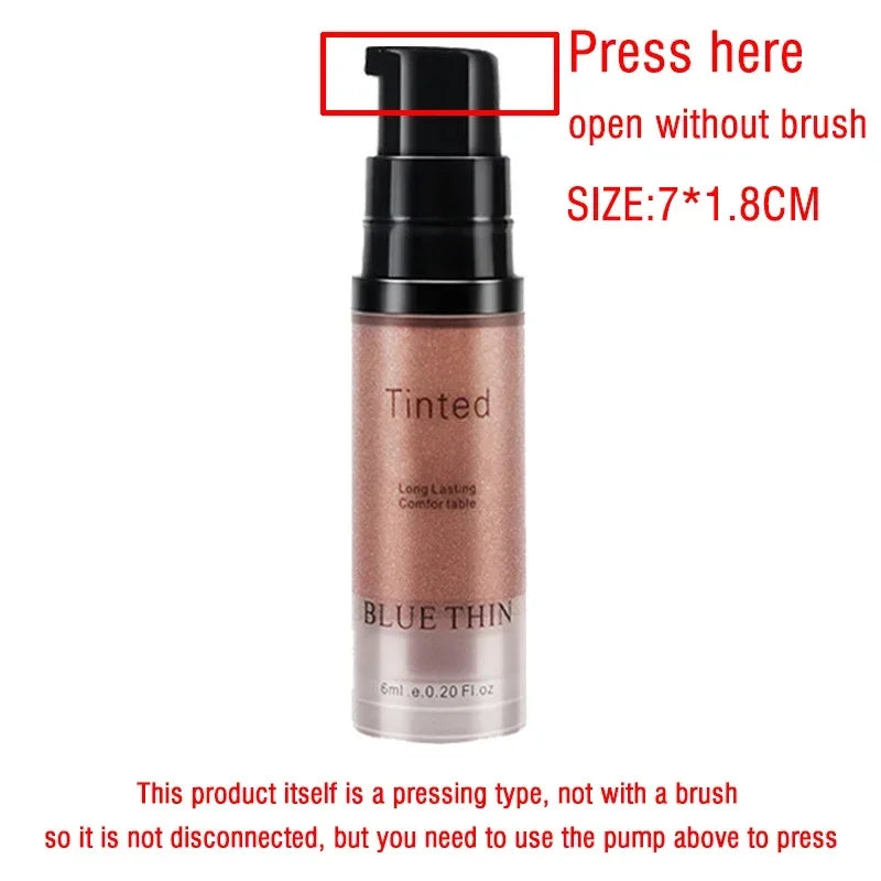 Highlighter Contouring Makeup Face Brightener Concealer Liquid Highlighter Primer Bronzer Face  Cosmetics