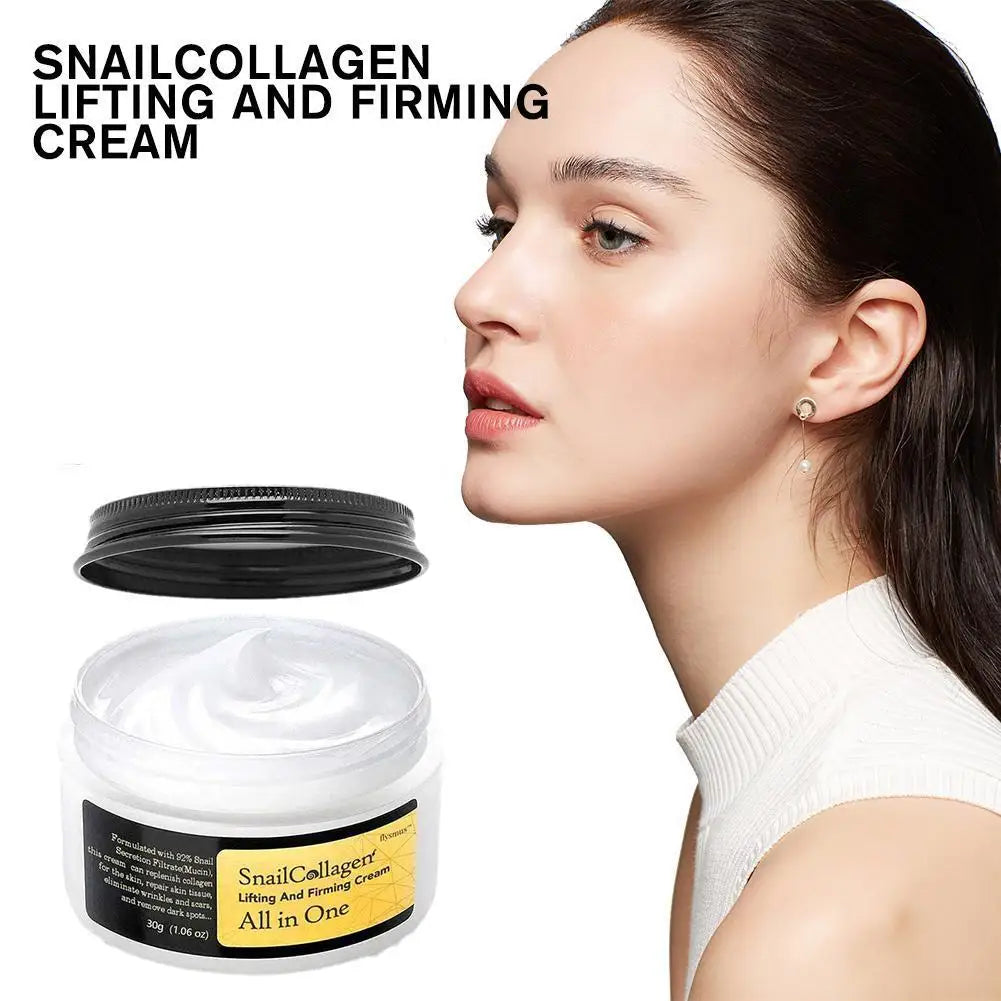 Snail Collagen Face Cream/Repair Essence Moisturizing Smoothing Nourishing Brightening Cream Korean Cosmetics Skin Care Cream