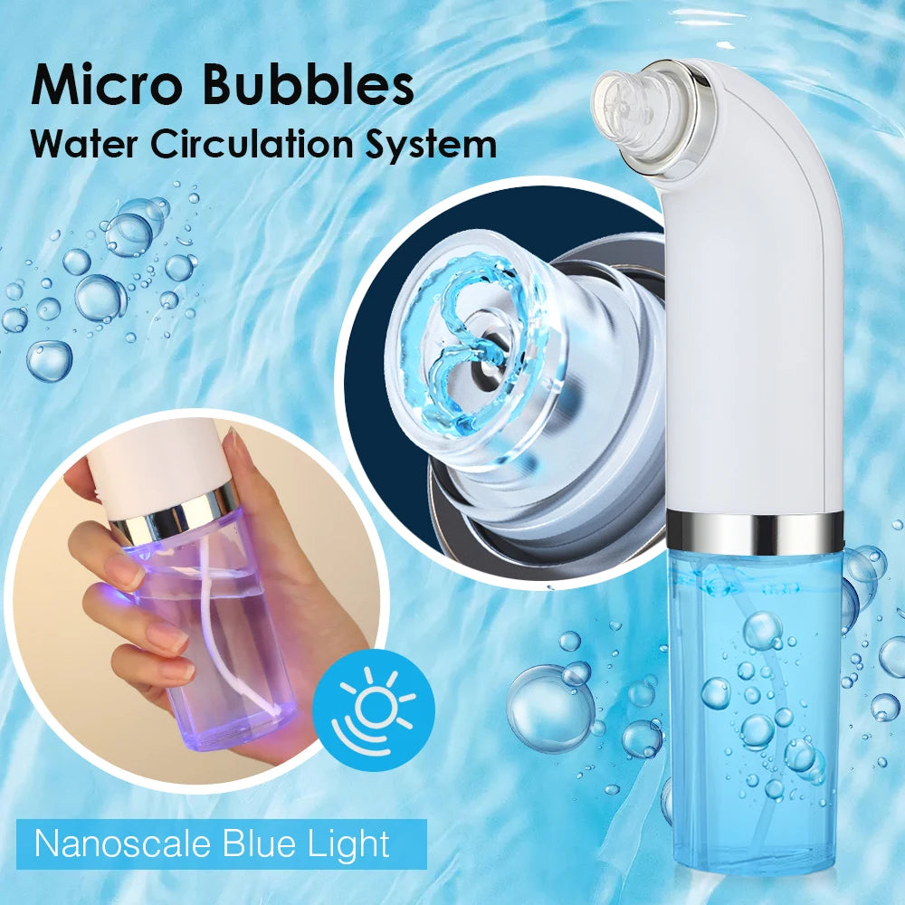 Electric Blackhead Remover Vacuum Suction Pore Cleaner Acne Pimple Black Head Dots Extractor Facial Cleaning Skin Care Korean