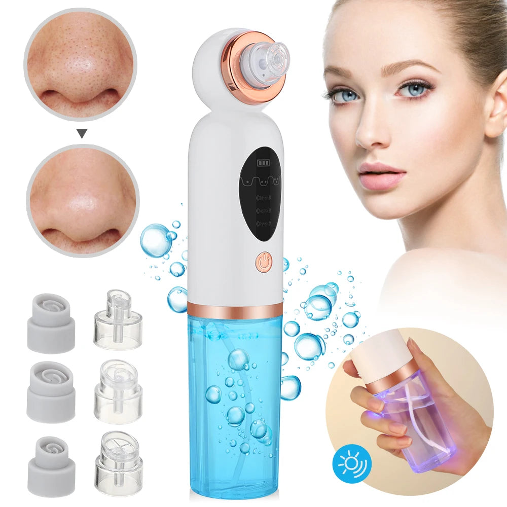 Electric Blackhead Remover Vacuum Suction Pore Cleaner Acne Pimple Black Head Dots Extractor Facial Cleaning Skin Care Korean