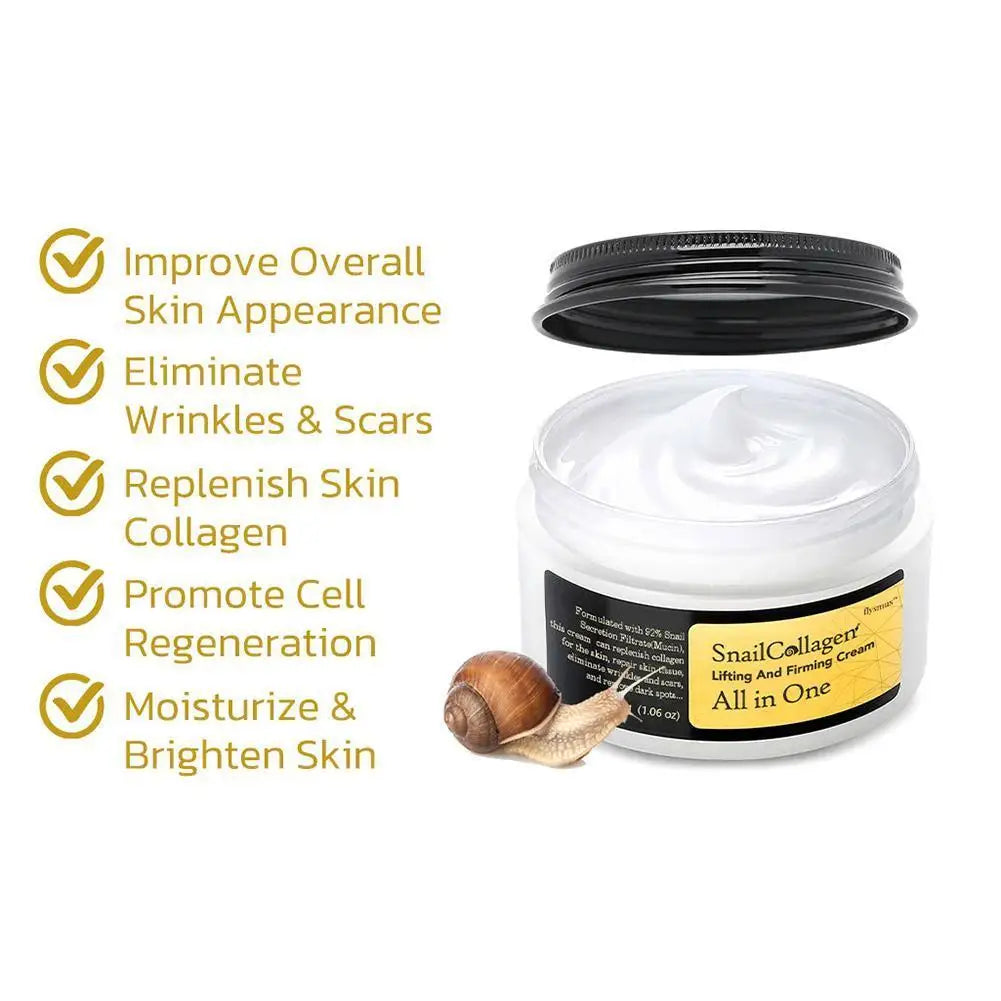 Snail Collagen Face Cream/Repair Essence Moisturizing Smoothing Nourishing Brightening Cream Korean Cosmetics Skin Care Cream