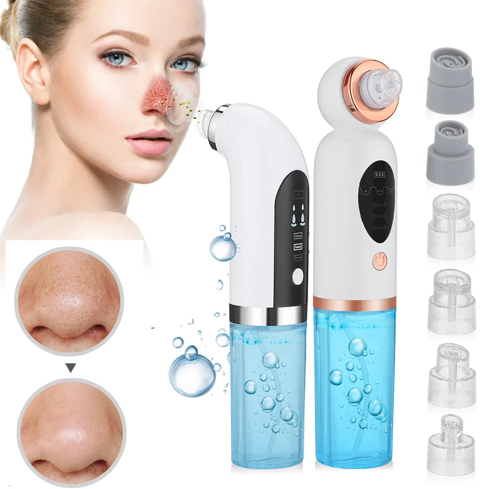 Electric Blackhead Remover Vacuum Suction Pore Cleaner Acne Pimple Black Head Dots Extractor Facial Cleaning Skin Care Korean