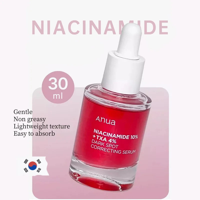 Anua Skin Care Sets Peach 70 Niacinamide Serum 10% Niacinamide + 4% Hyaluronic Acid Serum 30ml Korean Original Skincare Products